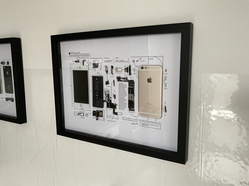 Iphone bilderrahmen grid - 6,