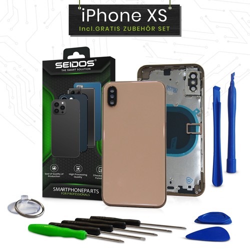 Backcover für iphone gold - backcover, xs