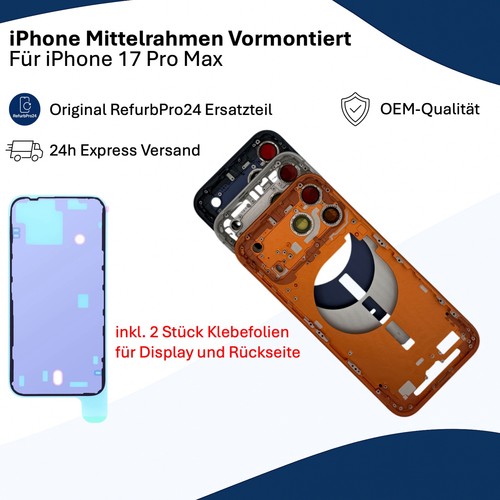Iphone pro max mittelrahmen - pro,
