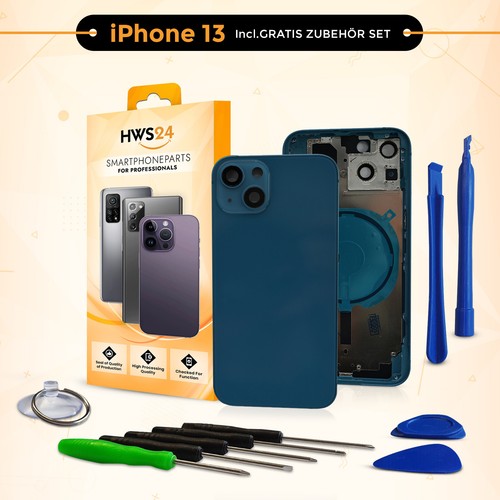 Backcover für iphone blau - iphone, 13